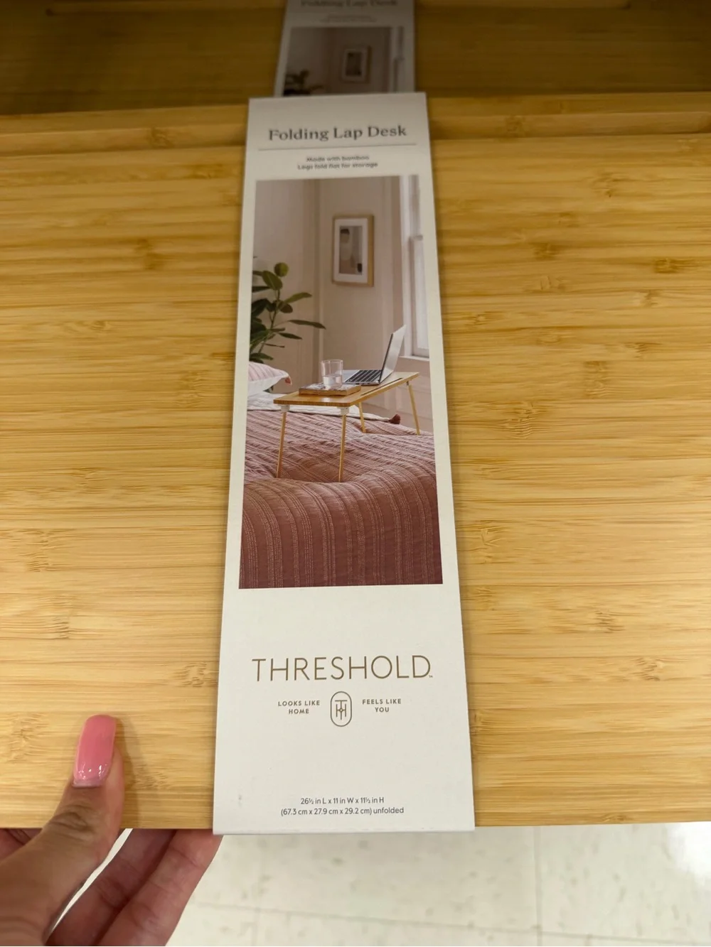 Threshold Bamboo Surface Panel in Light Natural Tone